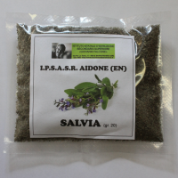 Salvia essiccata macinata